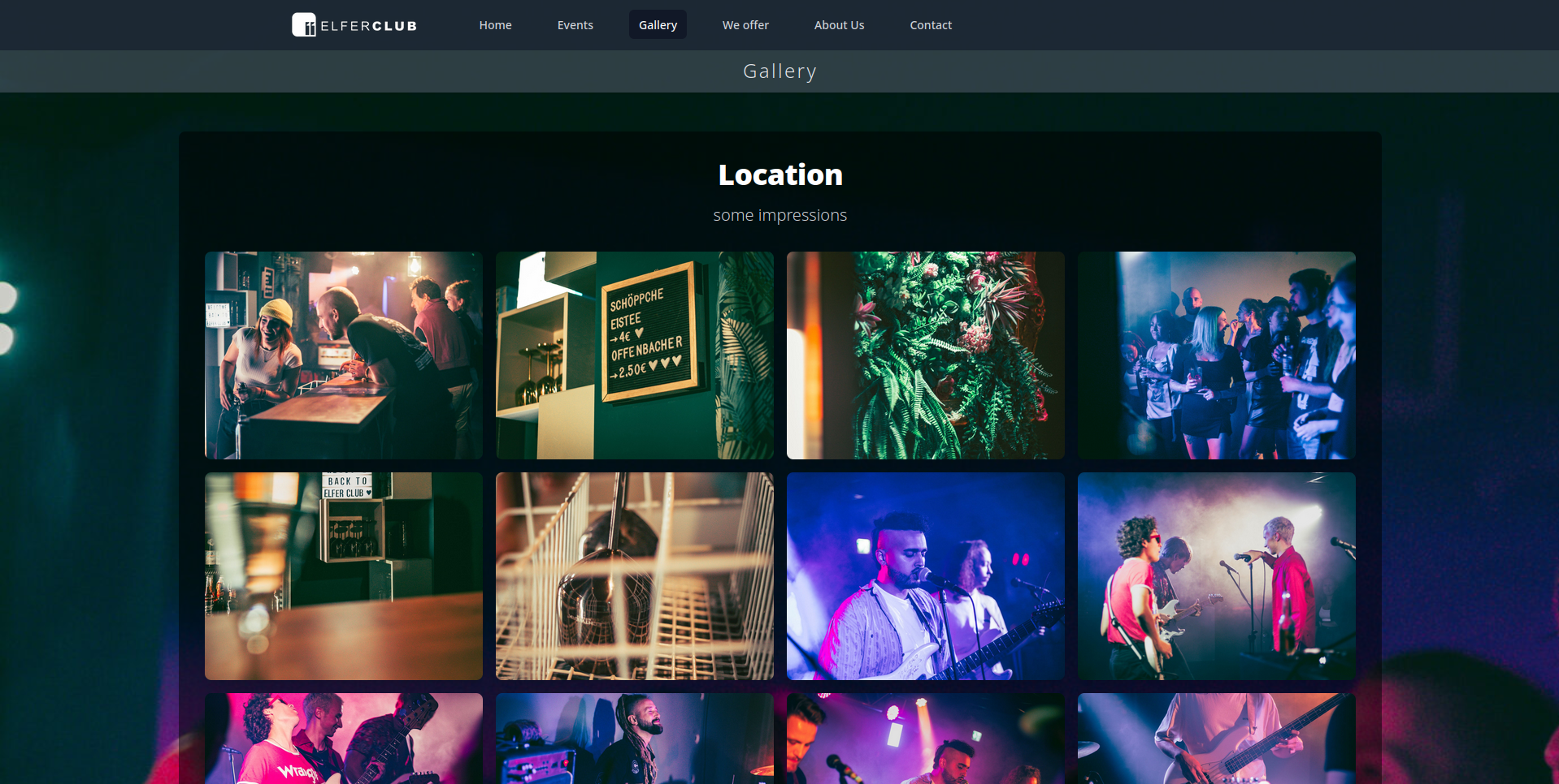 Elferclub Website